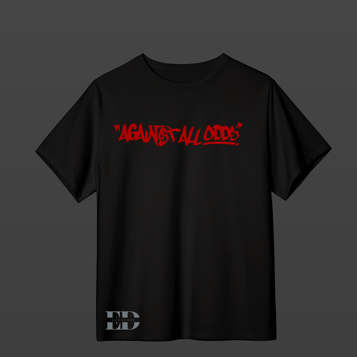 AGAINST ALL ODDS T-SHIRT BLACK