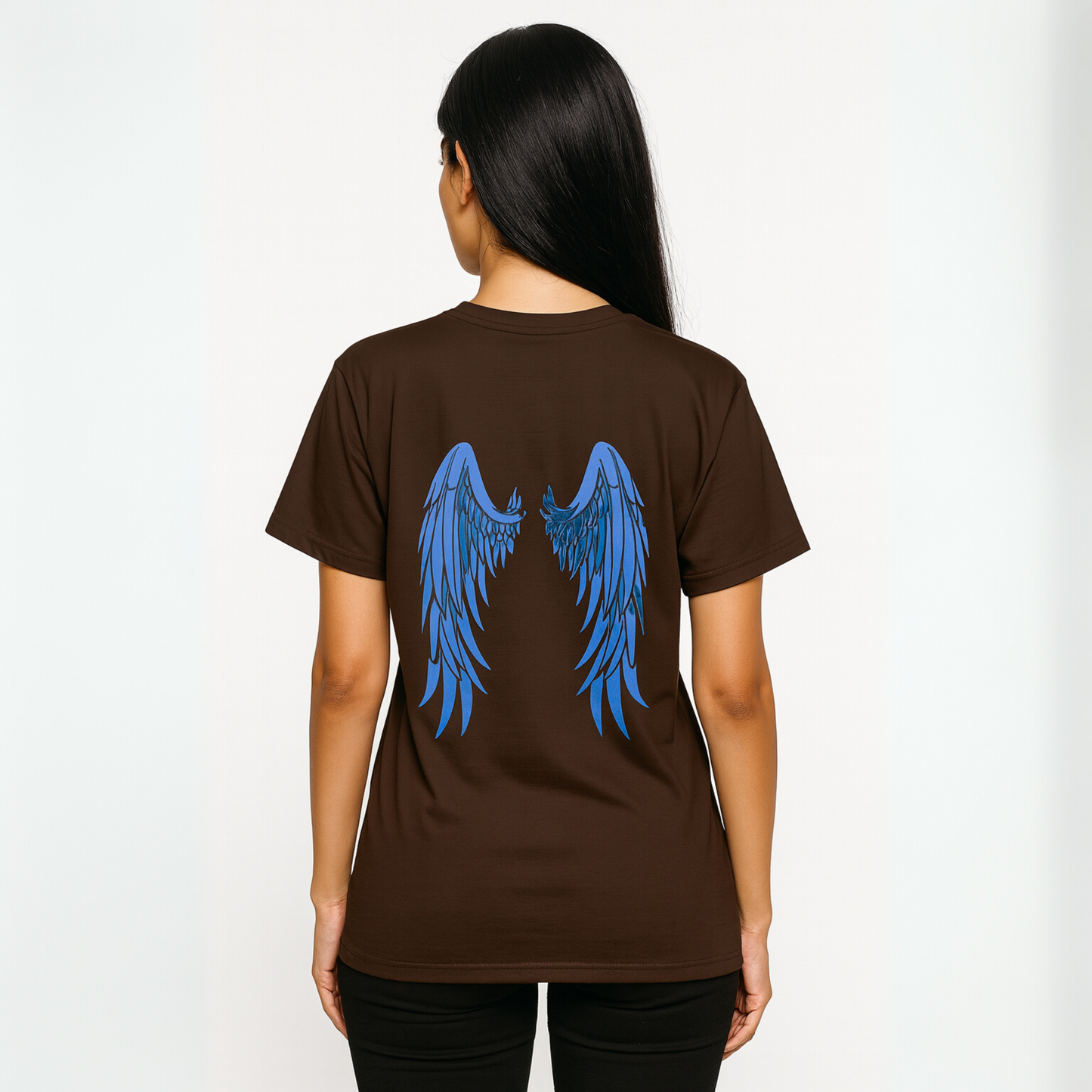 WINGS T-SHIRT BROWN