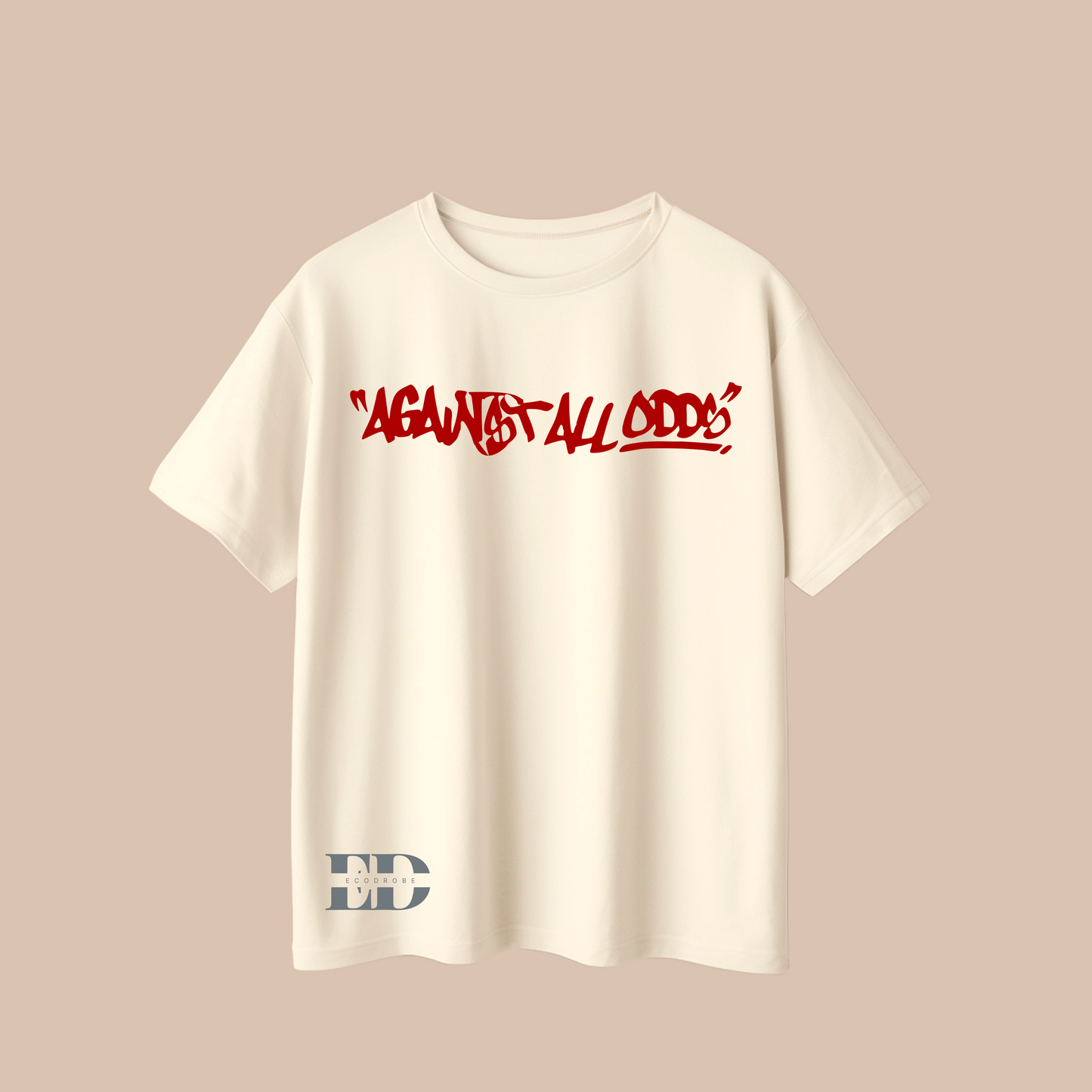 AGAINST ALL ODDS T-SHIRT OFF-WHITE