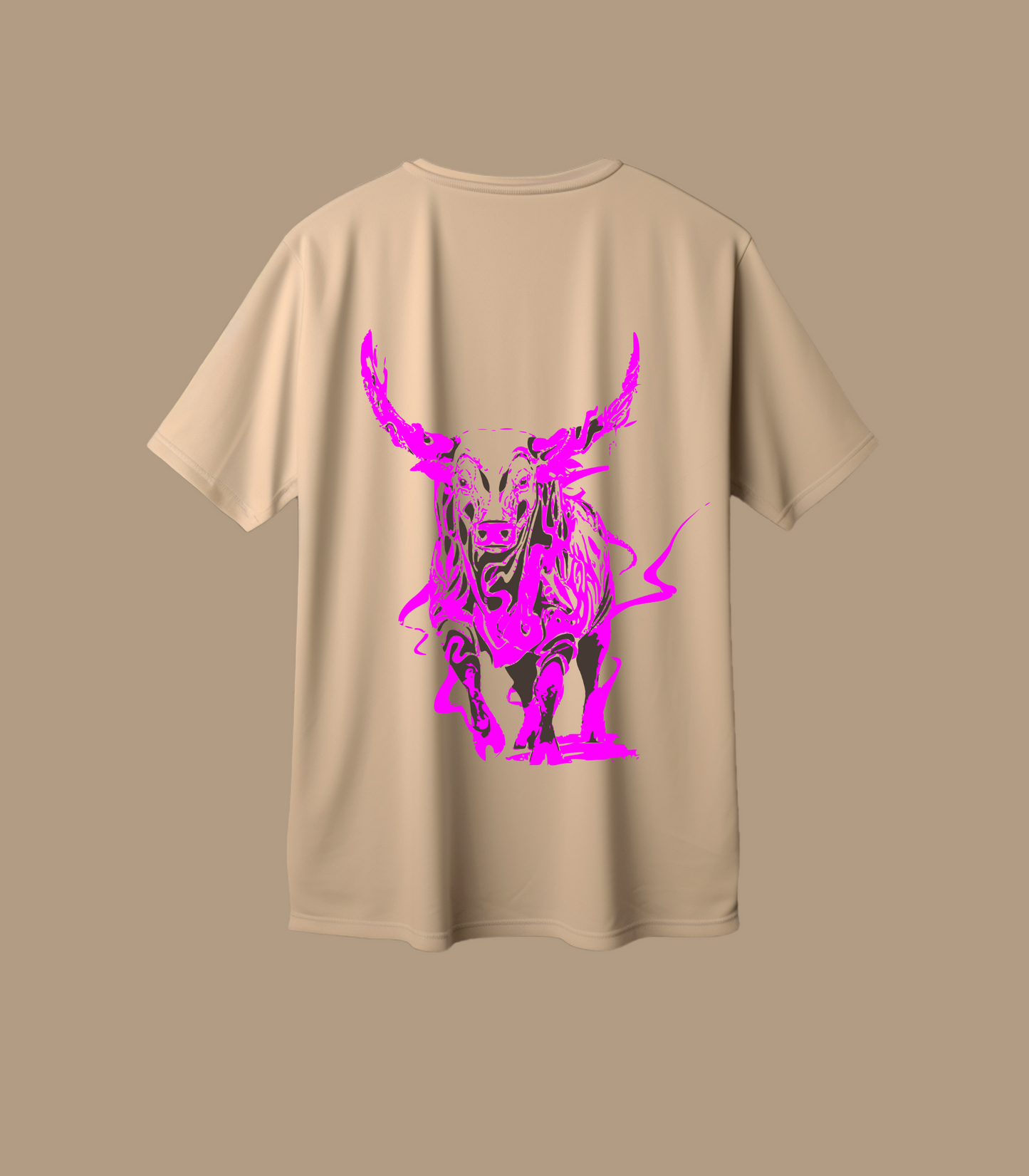 BULL T-SHIRT BEIGE