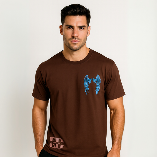 WINGS T-SHIRT BROWN