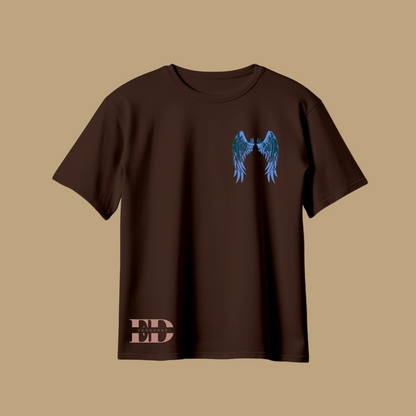 WINGS T-SHIRT BROWN