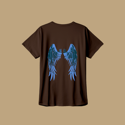 WINGS T-SHIRT BROWN