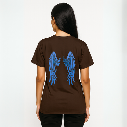 WINGS T-SHIRT BROWN