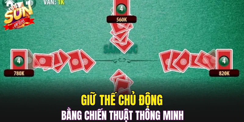Giữ thế chủ động bằng chiến thuật thông minh