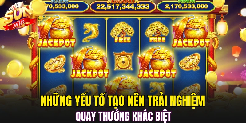 Những yếu tố tạo nên trải nghiệm quay thưởng khác biệt 