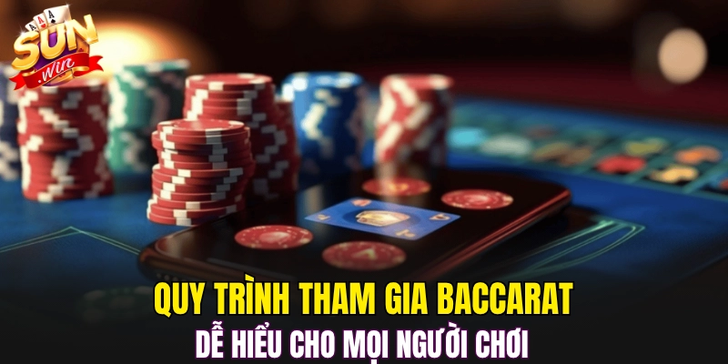 Quy trình tham gia Baccarat dễ hiểu cho mọi người chơi 